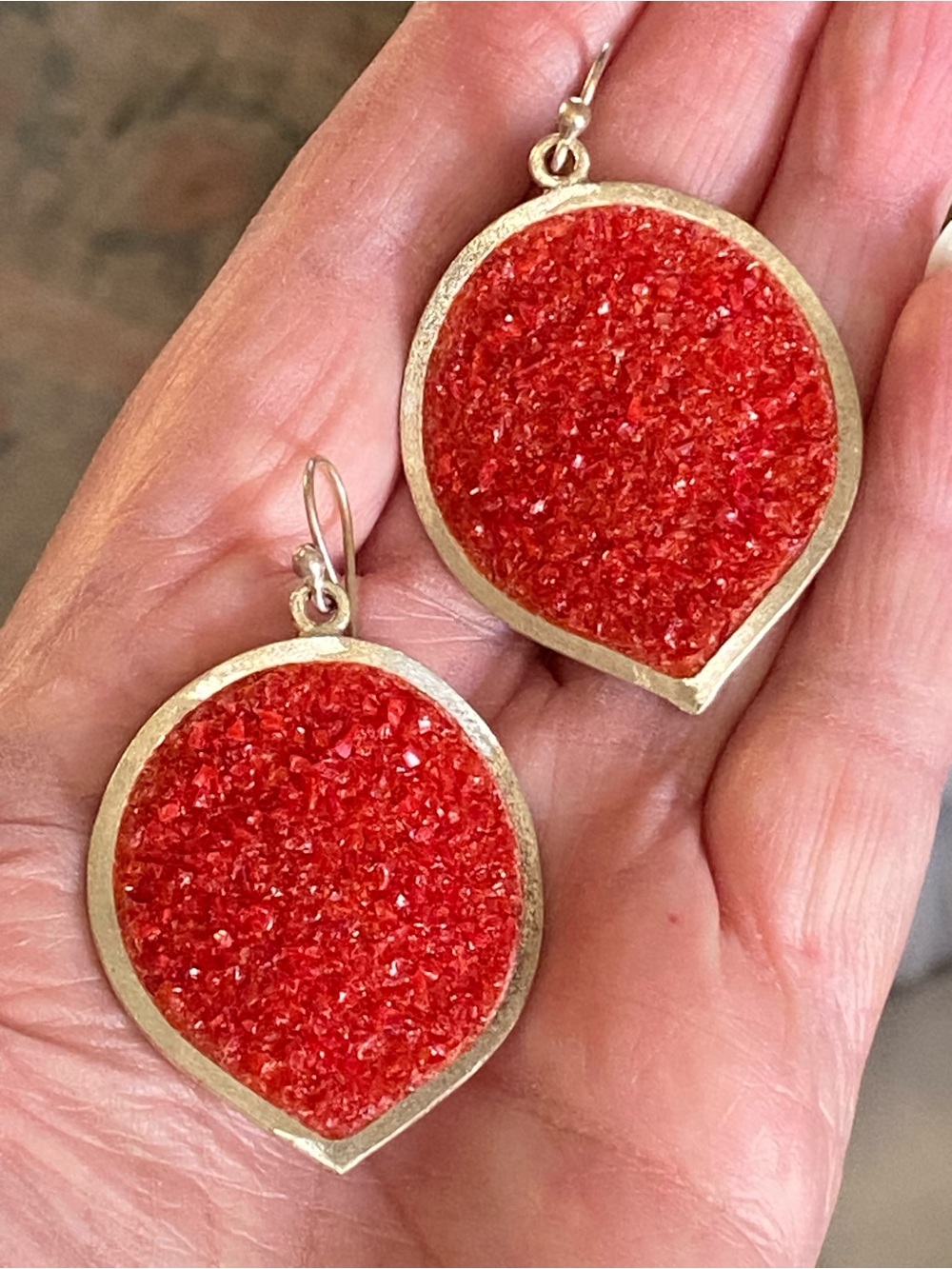 David Urso Medium Balloon Earrings